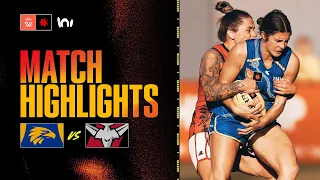 West Coast Eagles v Essendon Highlights | Round 3, S7 | AFLW