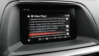 Mazda CX-5 video player