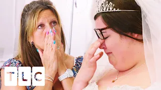 Bride In Tears Fearing She Won't Look Beautiful In Her Wedding Dress | Curvy Brides Boutique