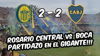 ROSARIO CENTRAL VS BOCA // EL PARTIDO DESDE LA TRIBUNA! // ESTADIO GIGANTE DE ARROYITO