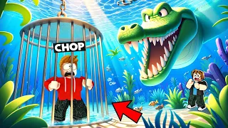 ROBLOX CHOP GOT SAVED BY FROSTY IN SAVE A FRIEND