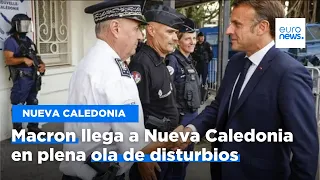 Macron llega a Nueva Caledonia en plena ola de disturbios | euronews 🇪🇸