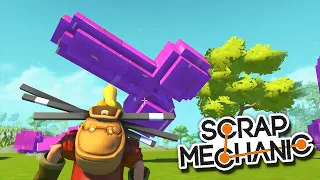 КЛАУД и СЛЕДЖЕР УГАРАЮТ над РОЗОВЫМИ ФЛАМИНГОС в SCRAP MECHANIC