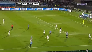 Gol de Rodrigo Bentancur 1' - URU 1 - 0 VEN