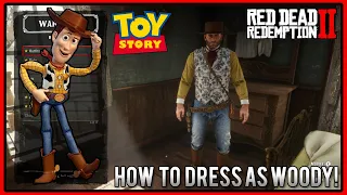 How to be Sheriff Woody In Red Dead Redemption 2! (RDR2 Outfit Tutorial)
