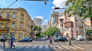 Bakının gözəl küçələri - Avto Tur (7 Sentyabr 2023) Baki Kuceleri - Driving tour, Baku Azerbaijan 4k