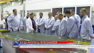 2020.01.14 Компанию «ИСС» посетила делегация предприятий промышленности Красноярского края