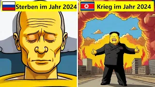 Bemerkenswerte Prophezeiung von den Simpsons für 2024: der Dritte Weltkrieg wird ausbrechen!