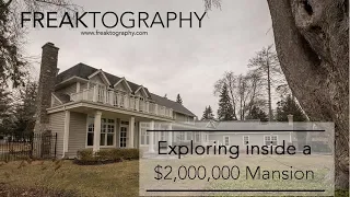 I Explored a $2,000,000 Mansion | Abandoned Mansions on YouTube | Urban Exploring with Freaktography