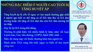 Kiểm soát huyết áp ở người cao tuổi