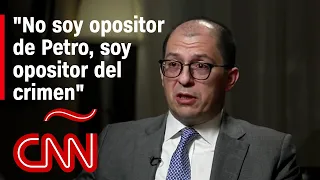 Entrevista al fiscal general de Colombia, Francisco Barbosa: No soy opositor del Gobierno de Petro