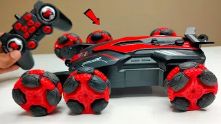 RC Telescopic Fastest Lazer Stunt Car Unboxing & Testing - Chatpat toy tv