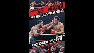 Muhammad Ali vs Joe Frazier III 1975 10 01 Thrilla in Manila