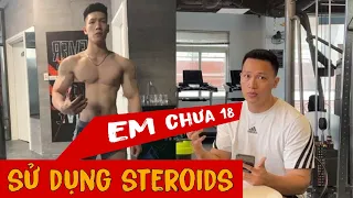 REACTION ANHSONNFITNESS Lùa Gà? Bao nhiêu tuổi sử dụng STEROID - Đọc bảng xét nghiệm máu | SmallGym