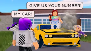 They Destroyed My Car Because I Didn’t Give Them My Number.. (Roblox)