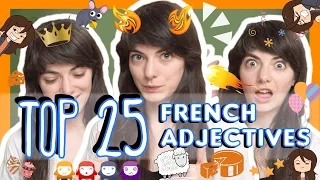 Learn the Top 25 Must-Know French Adjectives!