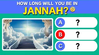 Jannah Quiz: Dive into the Wonders of Paradise! (No Music)