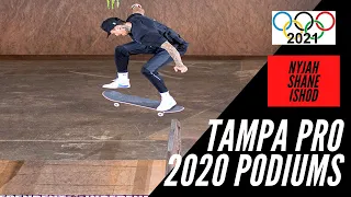 NYJAH HUSTON SHANE O'NEILL ISHOD WAIR TAMPA PRO 2020 FIRST SECOND THIRD PLACE RUNS COMPILATION