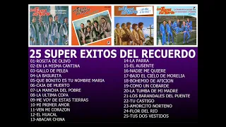 LOS TIGRES DEL NORTE [25 EXITOS DEL RECUERDO] 2023