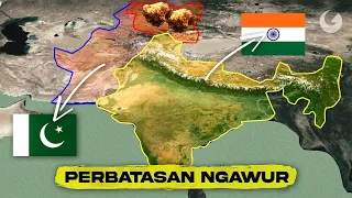 Perbatasan Negara India dengan Pakistan Yang Dibuat Ngawur Oleh Inggris, Berakibat Mengenaskan!