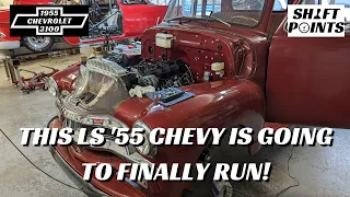 Part 1: 1955 3100 Chevy Truck Build/LS Swap FIRST (try at a) START!