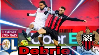 Lyon 2-3 Nice le debrief saison 2020-2021