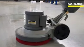 Karcher BDS 43/150 c // Single Disc Scrubber // Commercial Floor Polisher// Floor Scrubbing Machine