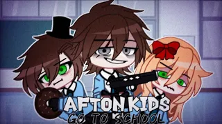 Afton kids go to school | Fnaf