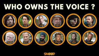 Guess TWD Characters by Their Voices | Male and Female Actors Chapters