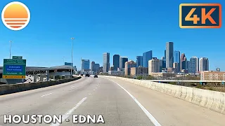 Houston, Texas to Edna, Texas! 🚘 Drive with me! [4K60]