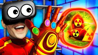 NEW Becoming IRON MAN To ESCAPE VR PRISON (Funny Prison Boss Virtual Reality Gameplay)