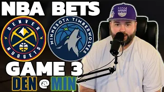 Nuggets vs Timberwolves Game 3 Picks | NBA Bets with Kyle Kirms Friday 5/10