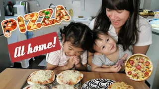 Made Pizza At Home with the Kids! | Camille Prats