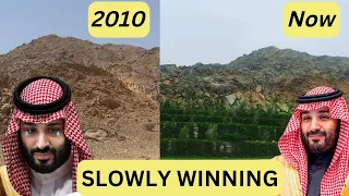 How Saudi Arabia Is Fighting The Desert (They Are Slowly Winning!)