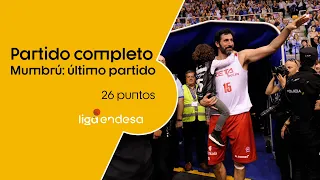 PARTIDO COMPLETO: el último partido de Álex Mumbrú