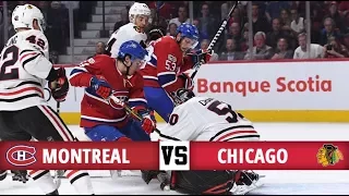 Montreal Canadiens vs Chicago Blackhawks | Season Game 4 | Highlights (10/10/17)