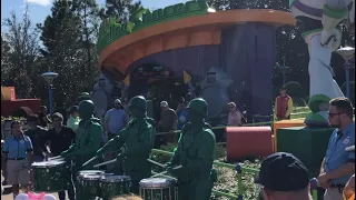 Green Army Men Drum Corps Toy Story Land at Disney Hollywood Studios