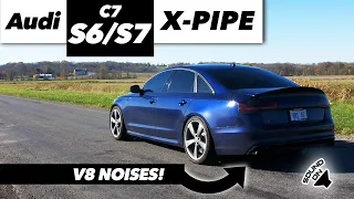 Audi C7 S6/S7 X-Pipe Resonator Delete | ECS Tuning
