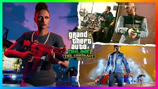 GTA 5 Online The Contract DLC Update - NEW WEAPONS! Heavy Rifle, EMP Launcher, Stun Gun & MORE!