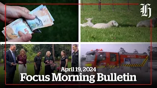 Economy warning, Judith Collins in Europe and Trump’s trial | Focus Morning Bulletin April 19, 2024