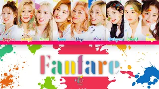 FANFARE - TWICE (Color coded Kan/Rom/Eng)