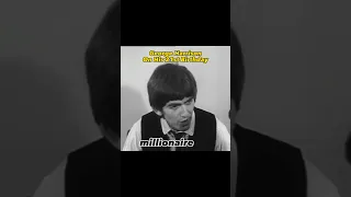 George Harrison On If The Beatles Will Be Millionaires - #shorts #music