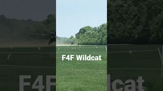 Shorts: Gruman F4F Wildcat Take Off and Climb