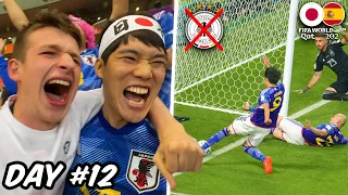 THE MOMENT JAPAN WIN to KICK GERMANY OUT the WORLD CUP