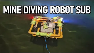 Homemade ROV Submarine In Flooded Underground Mine
