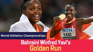Bahraini Winfred Yavi's Golden Run | World Athletics Championships | 2023