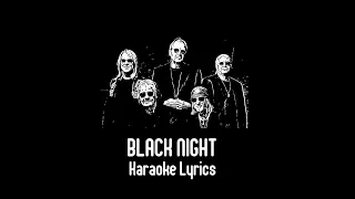 Deep Purple - Black night - (karaoke)