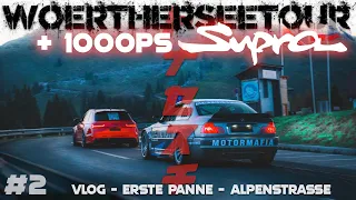 Wörthersee 2022 | Tag 1 | Die 1000PS Supra | Erste Pannen |  Gummi auf der Alpenstraße