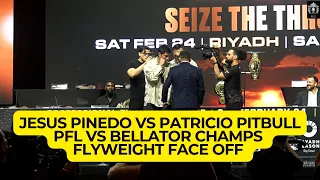 Jesus Pinedo vs Patricio Pitbull Face-Off PFL vs Bellator Champs Flyweight