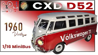 Combi Volkswagen T1 1/16 - Retour dans les années 60 - CXD D52  Licence officielle !